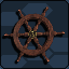 海賊船の舵輪
