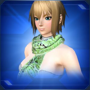 ちりめんストール 緑 sc2.jpg